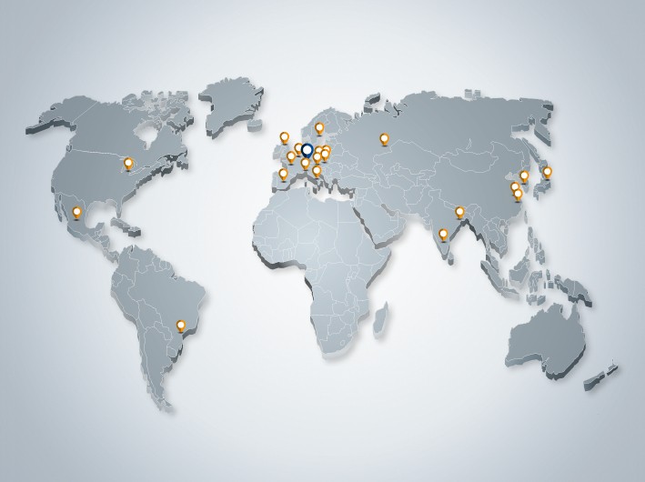 World Map Contentslider